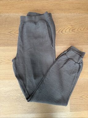 Parachute waffle Knit Jogger Pants - Gray